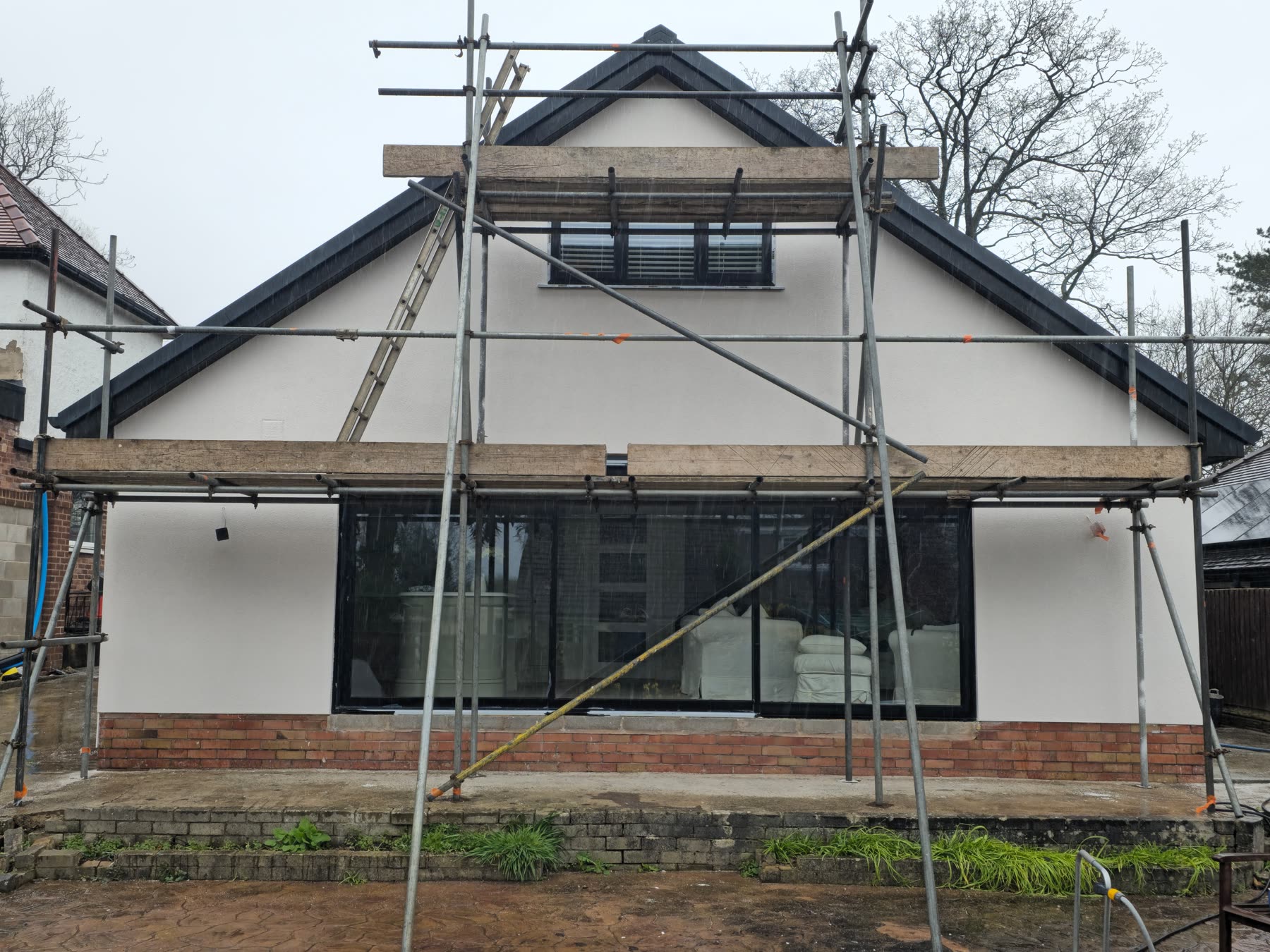 Bright finished render elevation used for Chorley service coverage