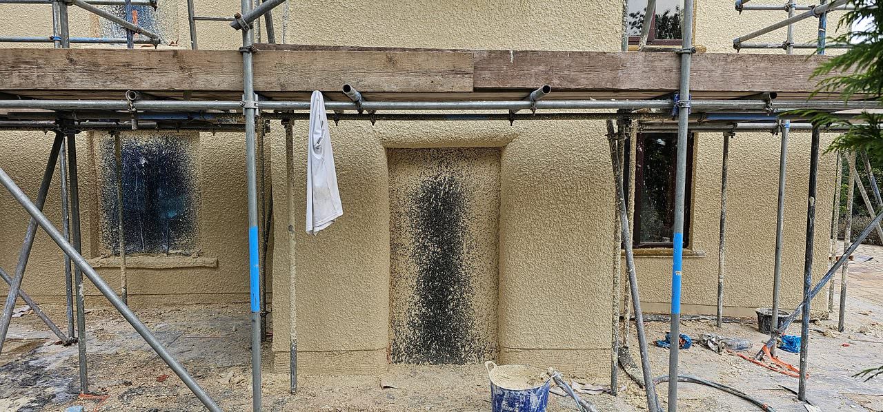 Preston external render finish detail for K Rend style work